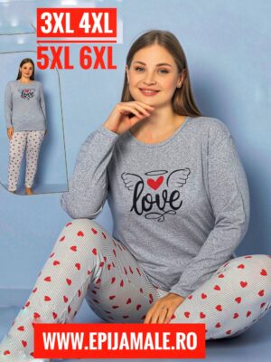 Pijamale din bumbac ...